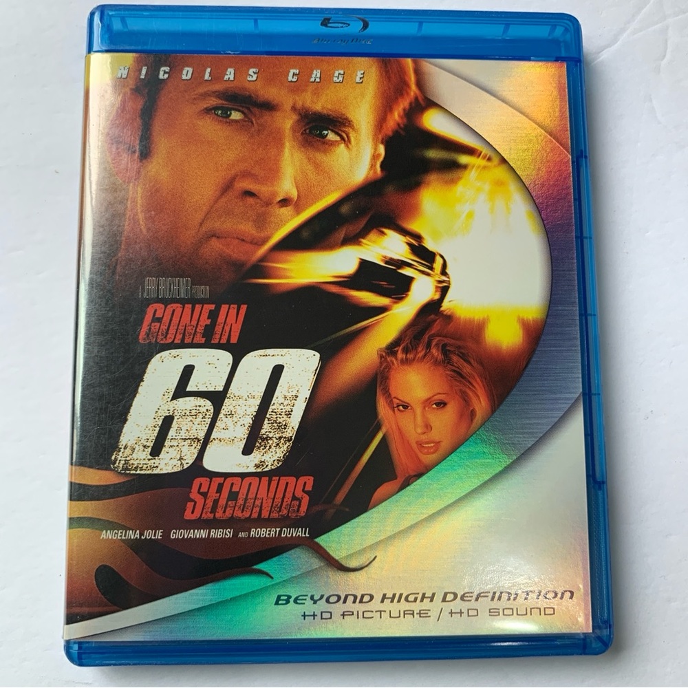 💙 Gone in 60 Seconds Blu-ray Movie